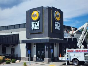 Buffalo wild wings channel letters
