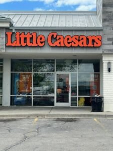 Little caesars channel letters