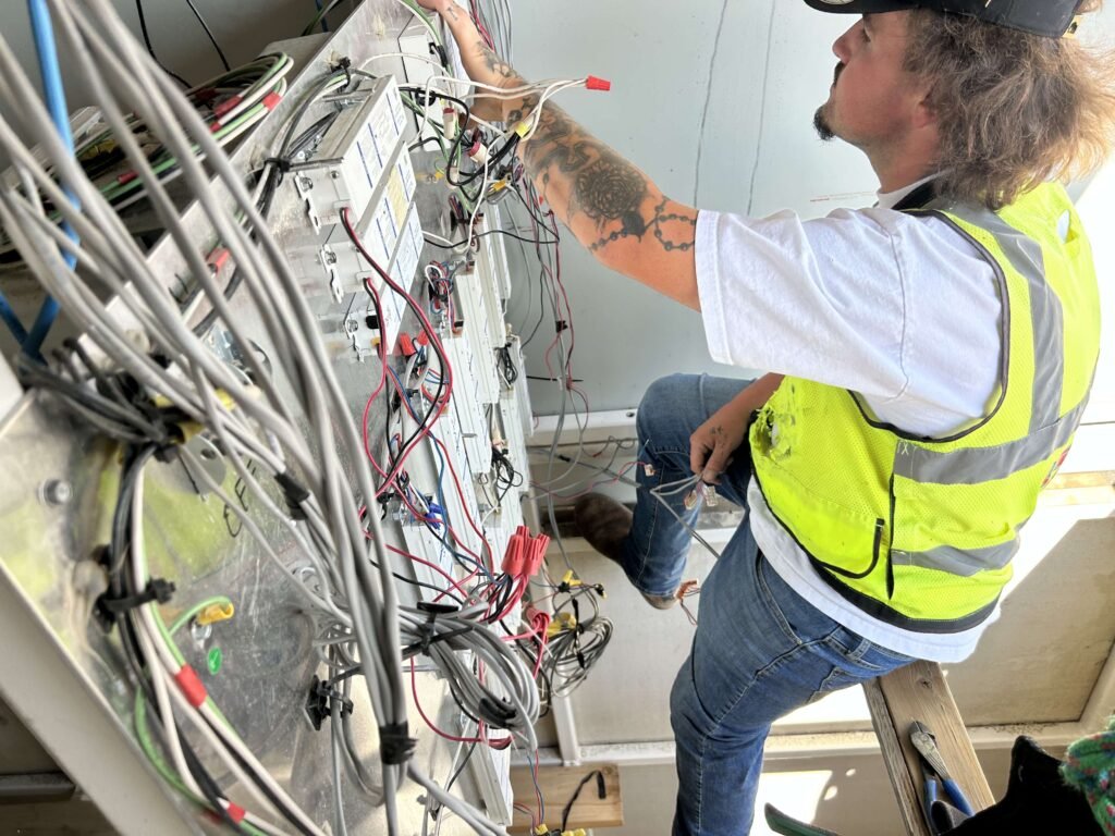 emc install daybreak ball park installing an outdoor digital display